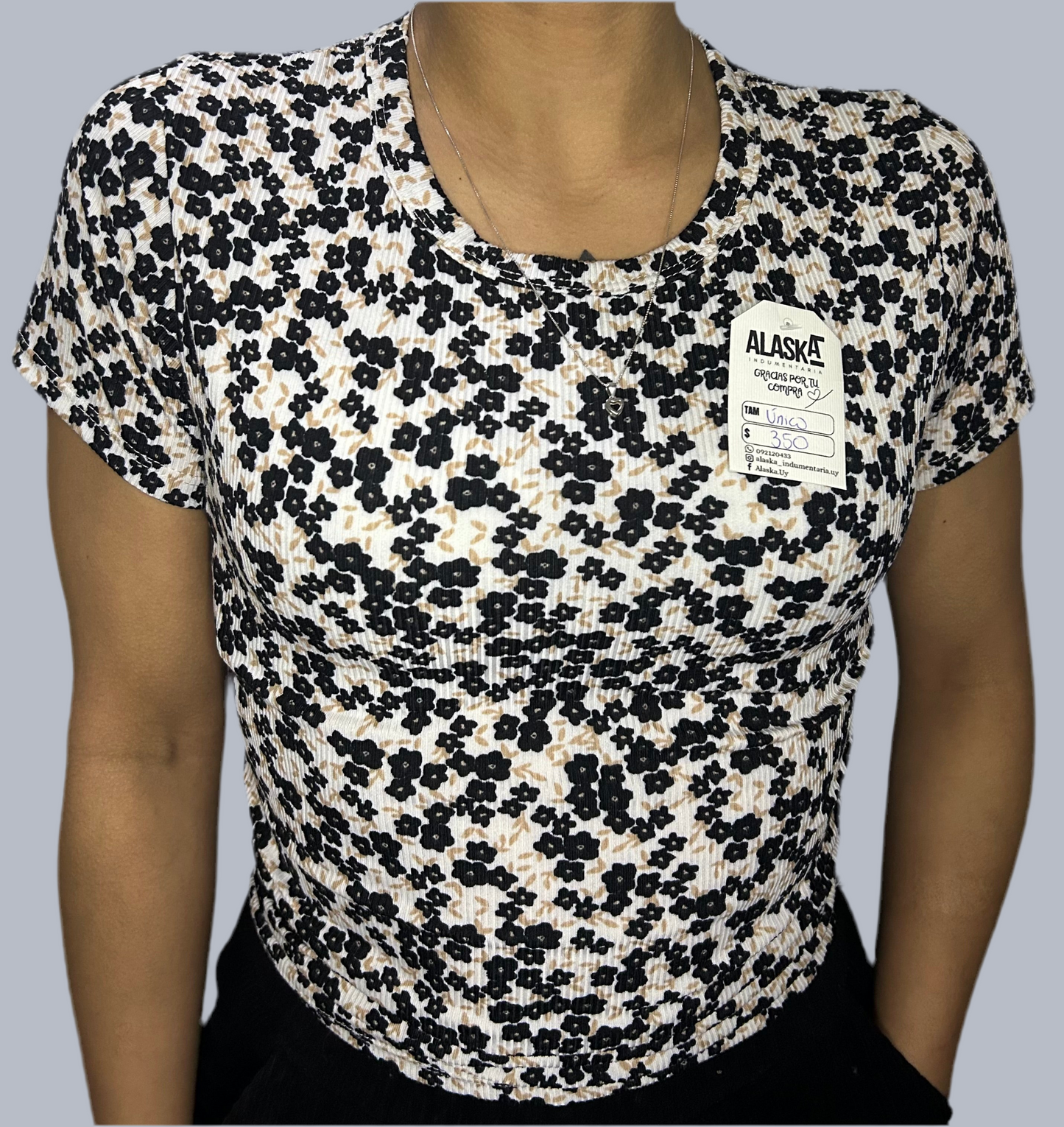 Remera estampada